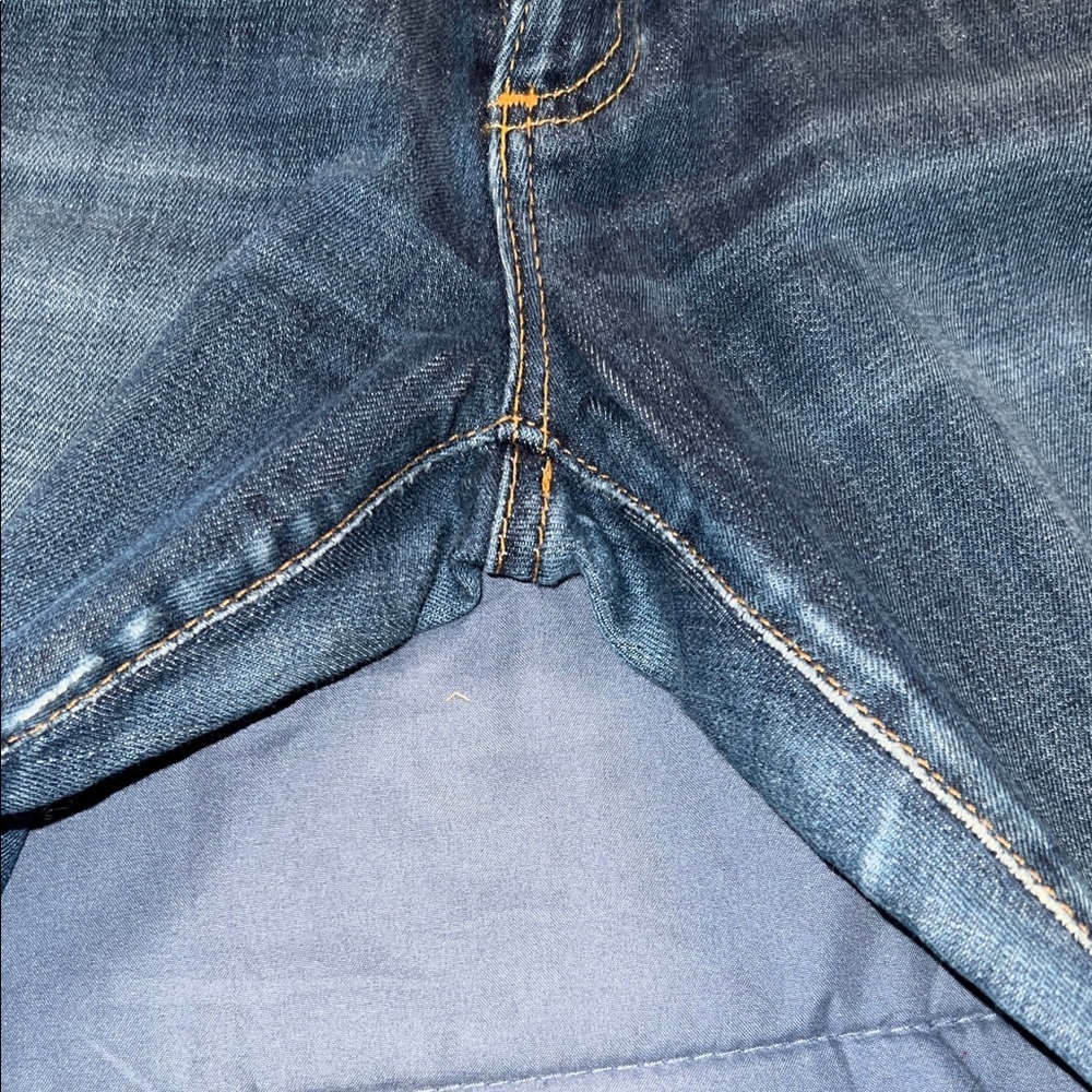 AG Adriano Goldschmied Dark Blue Flare Jeans - Picture 6 of 12